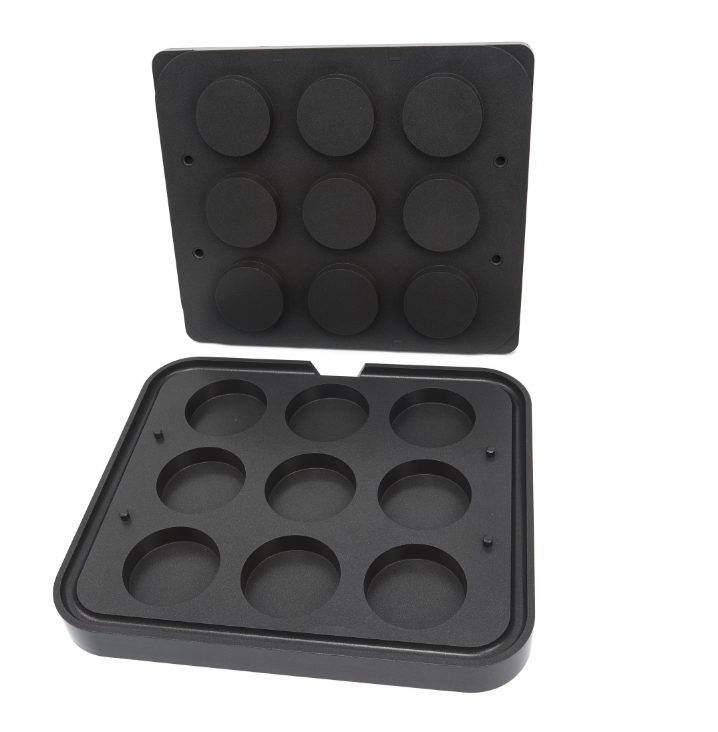 Forma de tarta model cilindru 80 mm - 9 bucati [1]