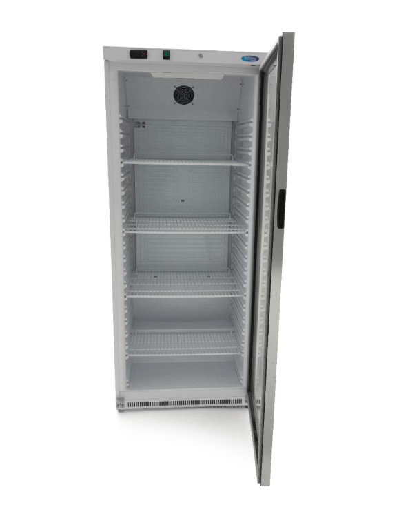 Frigider cu usa de sticla, alb, 600 litri, 462W [4]