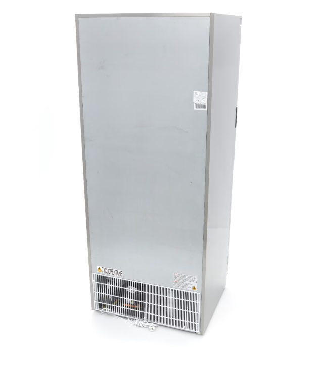 Frigider cu usa de sticla, inox, 600 litri, 462W [4]