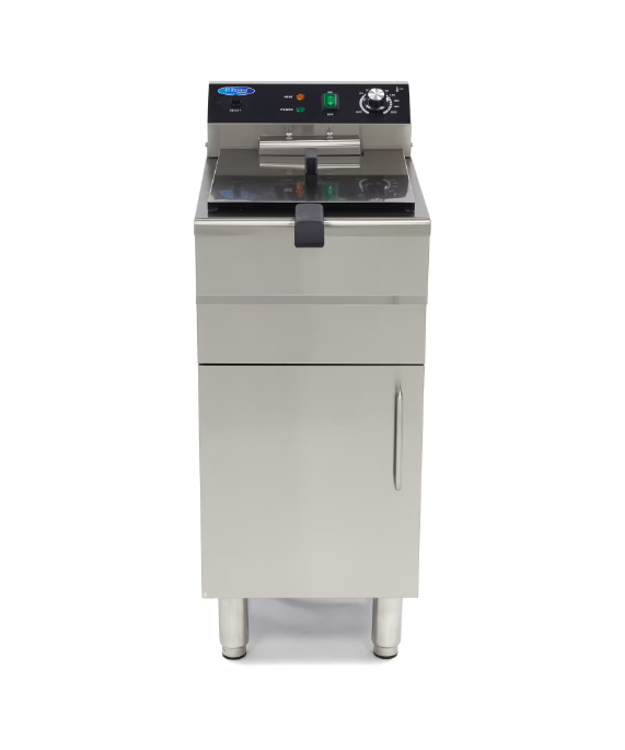 Friteuza electrica cu robinet si suport, 16 litri, 5000W [3]