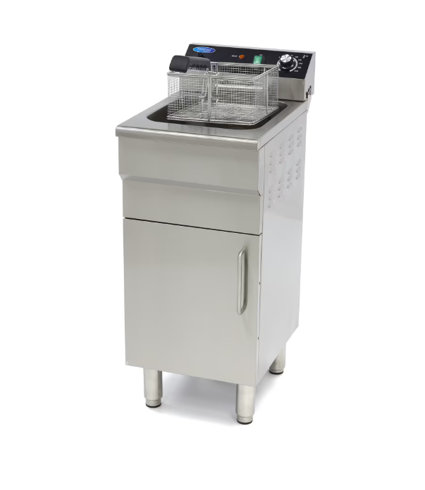 Friteuza electrica cu robinet si suport, 16 litri, 5000W [5]