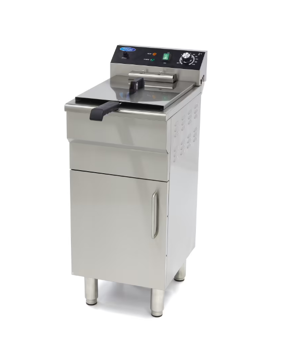 Friteuza electrica cu robinet si suport, 16 litri, 5000W [1]