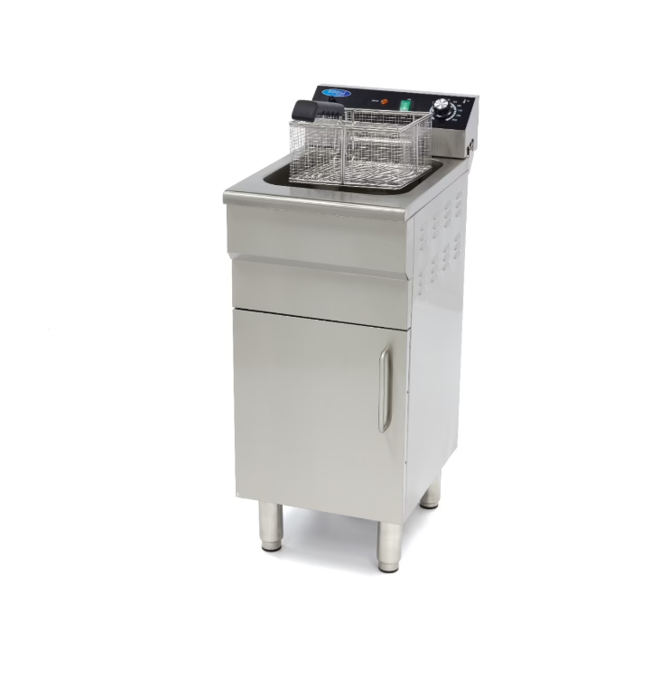 Friteuza electrica cu robinet de scurgere si suport, 16 litri, 3000W [3]