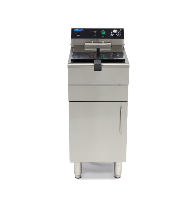 Friteuza electrica cu robinet de scurgere si suport, 16 litri, 3000W [2]