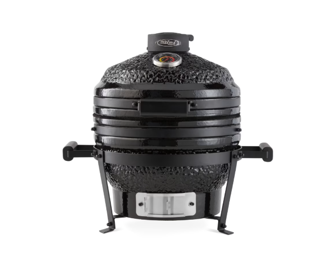 Gratar ceramic kamado pe carbuni, cu capac, diametru 35 cm [2]
