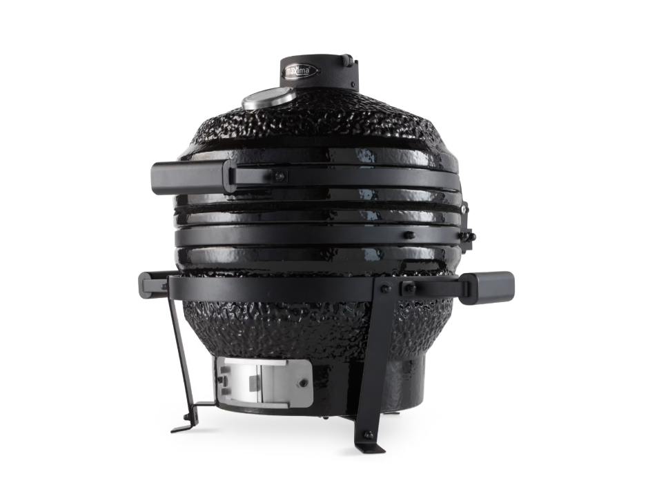 Gratar ceramic kamado pe carbuni, cu capac, diametru 35 cm [5]
