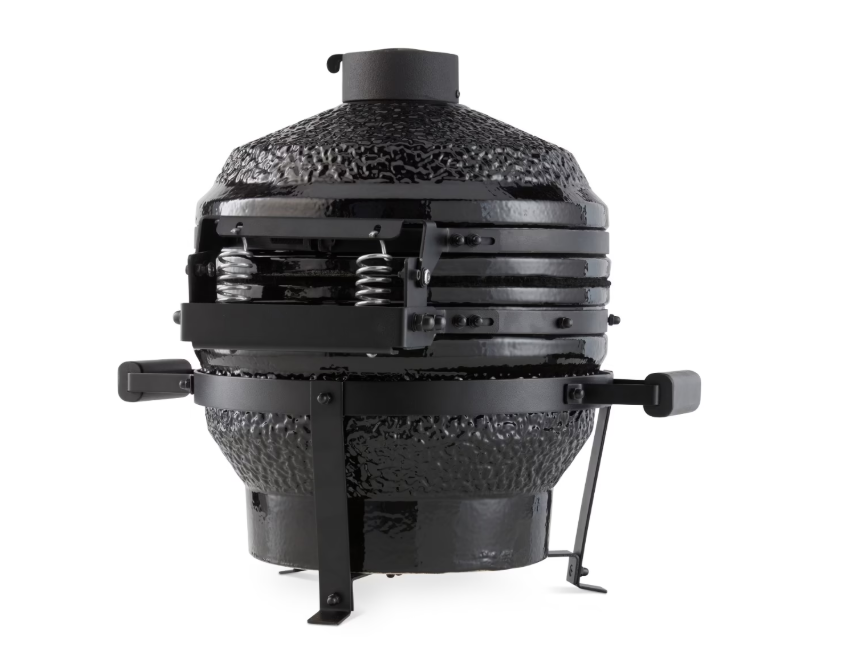 Gratar ceramic kamado pe carbuni, cu capac, diametru 35 cm [4]