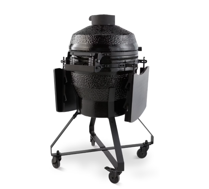 Gratar ceramic kamado pe carbuni, cu capac, diametru 40 cm [5]