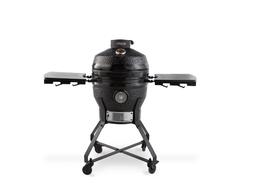 Gratar ceramic kamado pe carbuni, cu capac, diametru 40 cm [4]