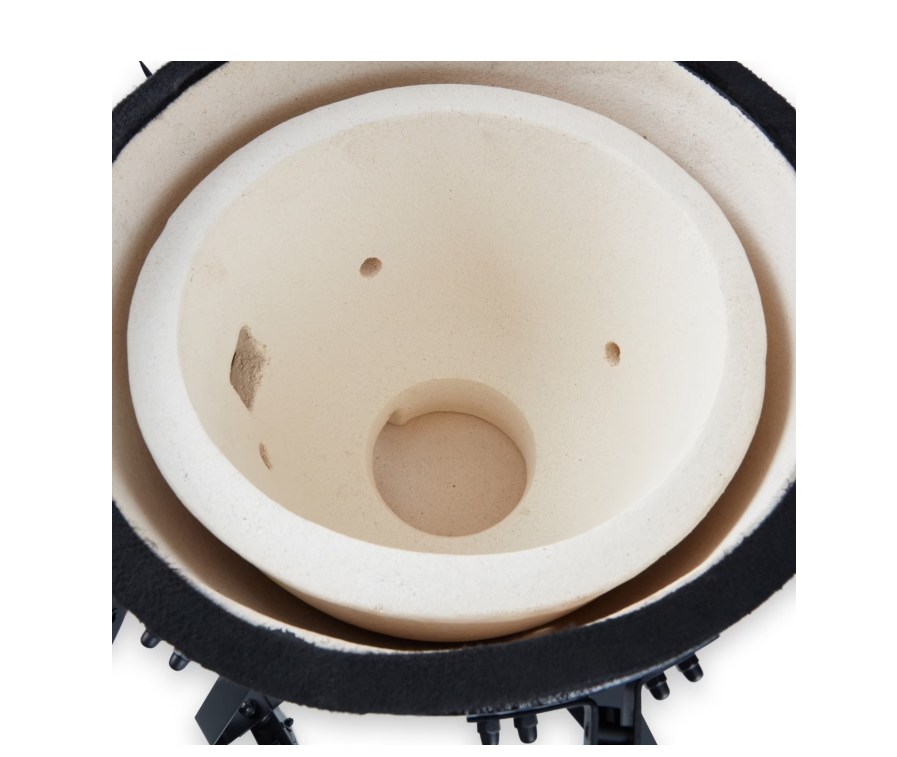 Gratar ceramic kamado pe carbuni, cu capac, diametru 40 cm [13]