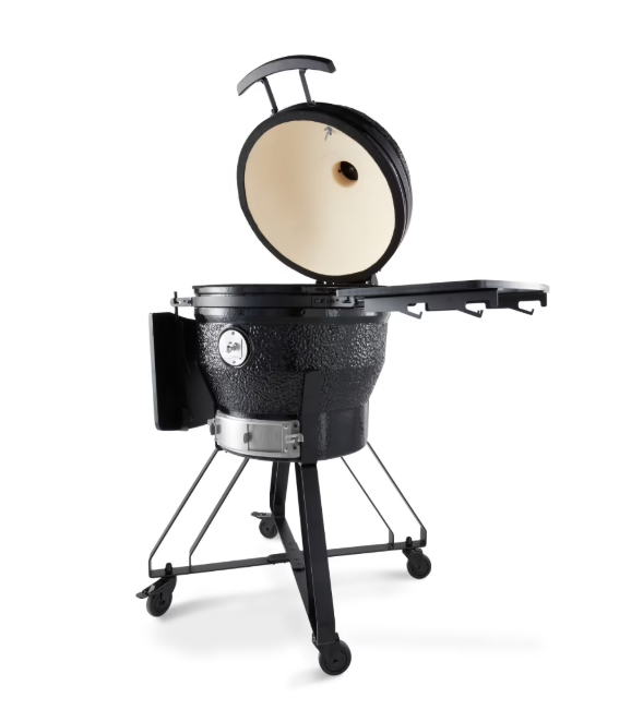 Gratar ceramic kamado pe carbuni, cu capac, diametru 49 cm [1]