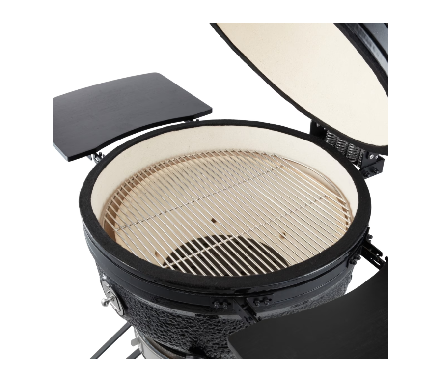 Gratar ceramic kamado pe carbuni, cu capac, diametru 49 cm [15]