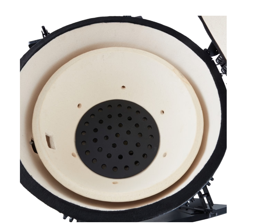 Gratar ceramic kamado pe carbuni, cu capac, diametru 49 cm [14]