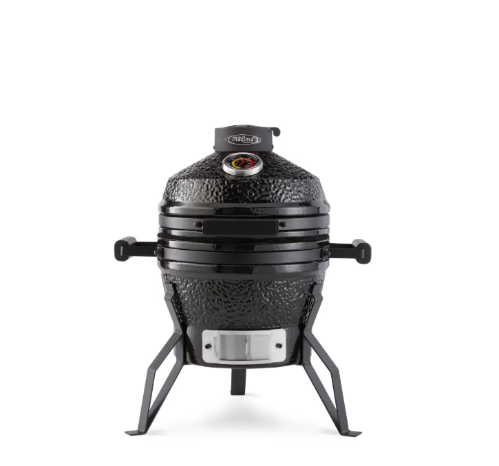 Gratar ceramic kamado pe carbuni, cu capac, diametru 28 cm [2]
