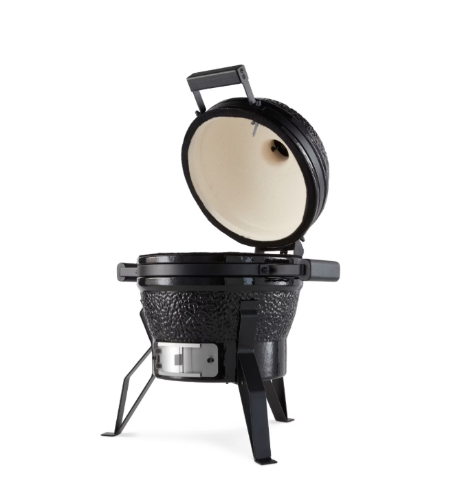 Gratar ceramic kamado pe carbuni, cu capac, diametru 28 cm [1]