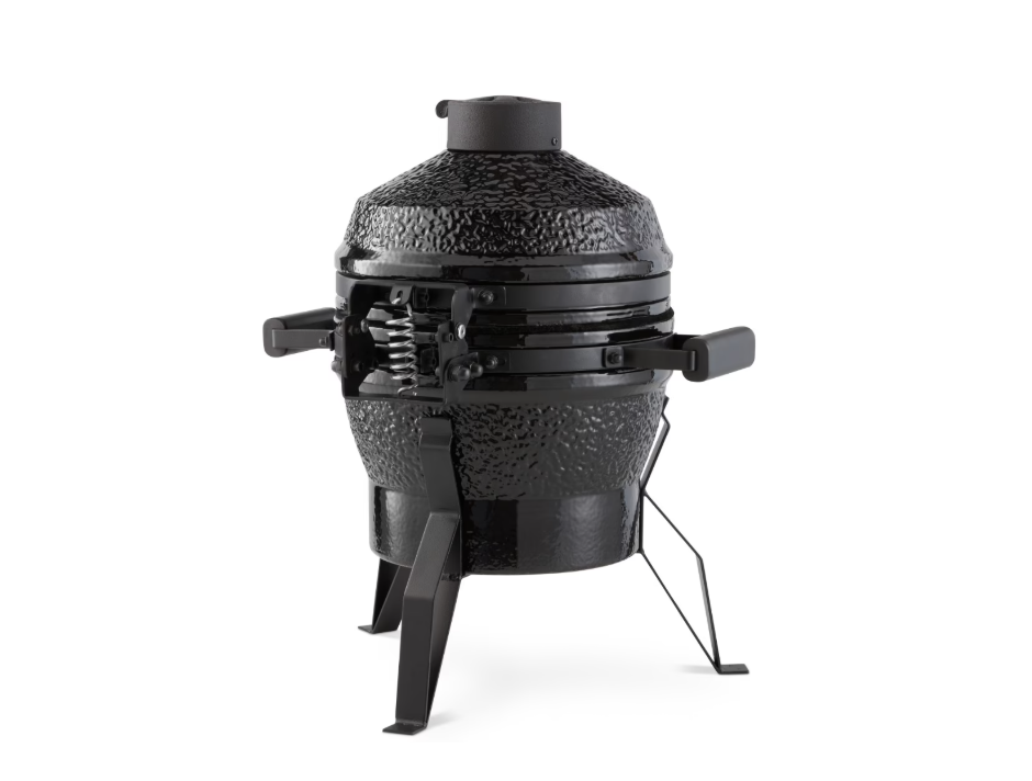 Gratar ceramic kamado pe carbuni, cu capac, diametru 28 cm [4]