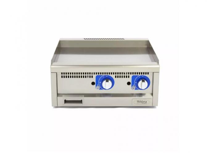Grill profesional pe gaz neted 5000W, 60x60 cm [5]