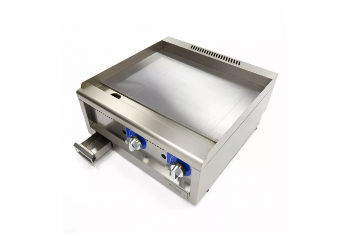 Grill profesional pe gaz neted 5000W, 60x60 cm [3]