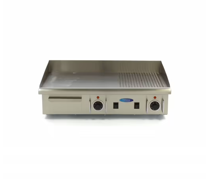 Grill electric neted striat 73 cm, 4400W [5]