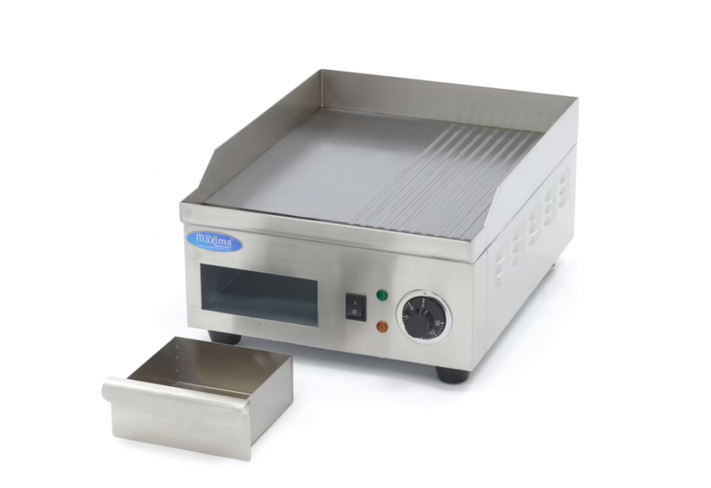 Grill electric striat neted din inox 36 cm, 2000W [2]