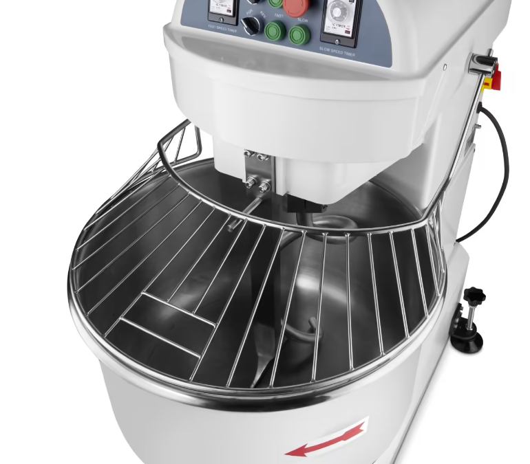 Malaxor pentru  aluat cu 2 viteze 100 litri, 64 kg aluat, 400V [6]