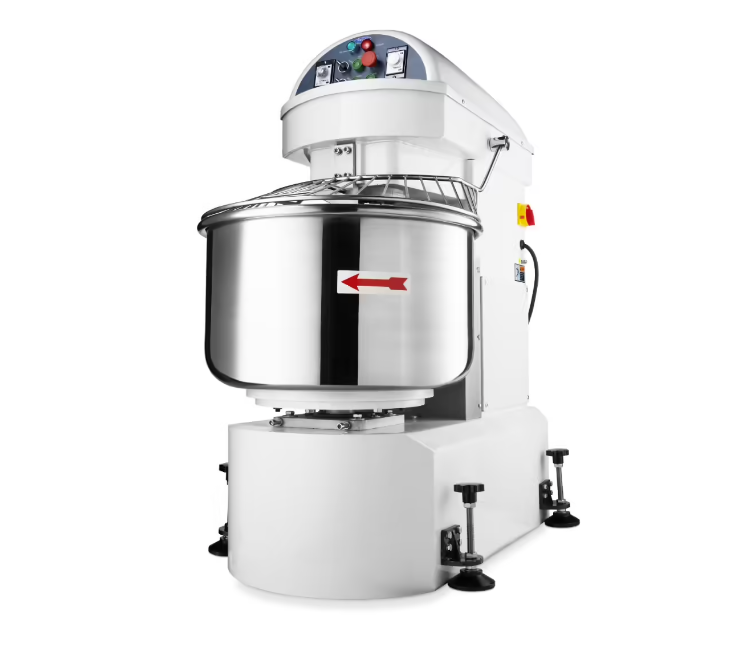 Malaxor pentru aluat  cu 2 viteze 130 litri, 80 kg aluat,  400V [1]