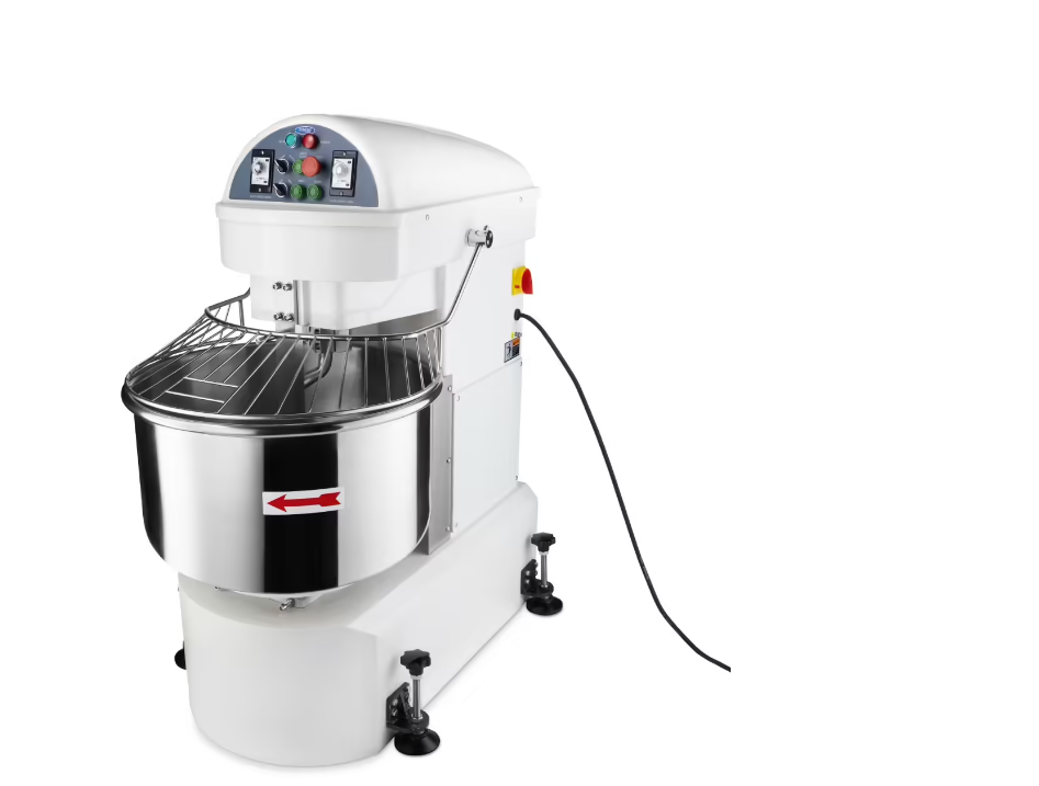 Malaxor pentru aluat  cu 2 viteze 130 litri, 80 kg aluat,  400V [7]