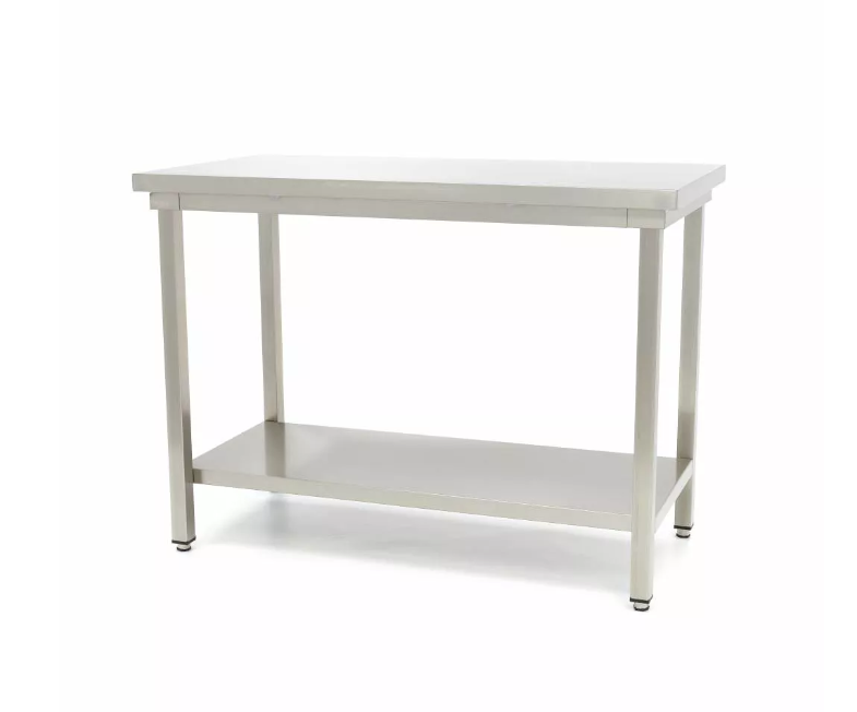 Masa din inox cu polita 140x70 cm [3]