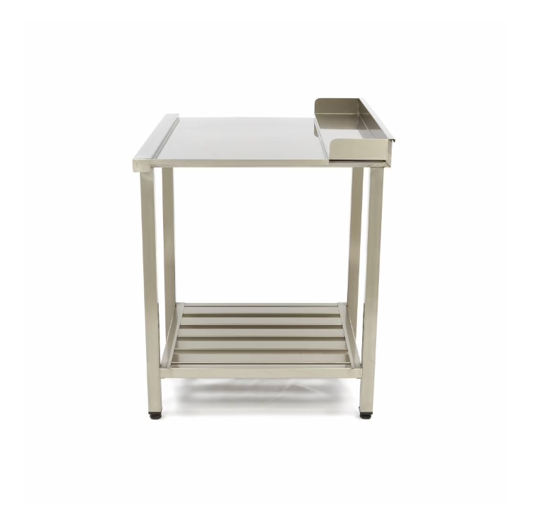 Masa iesire montare dreapta pentru masina de spalat vase, 120x75 cm cu raft de depozitare [4]