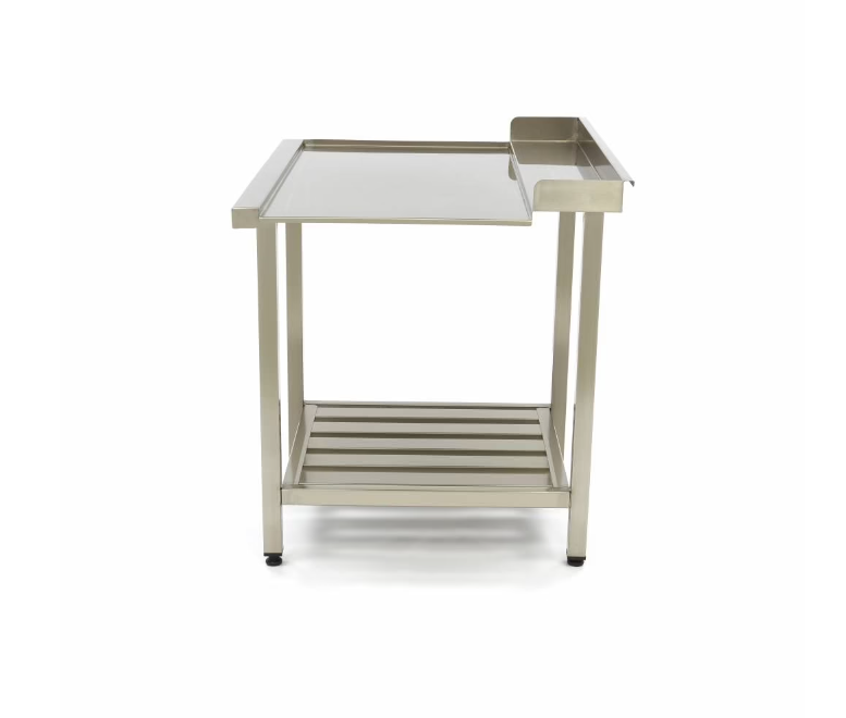 Masa iesire montare stanga pentru masina de spalat vase, 70x75 cm cu raft de depozitare [4]