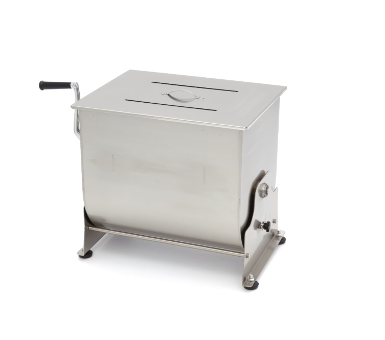 Mixer manual pentru carne, 55 kg, 60 litri, 1 axa, cuva inclinata [4]
