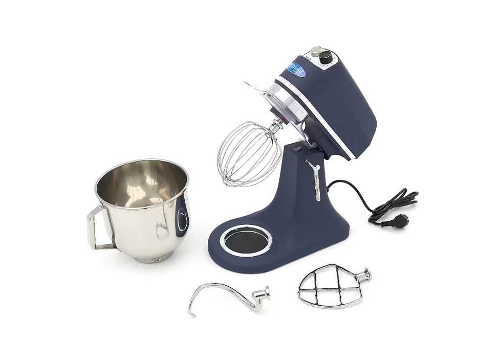 Mixer profesional albatru mat 2 kg de aluat, 7 litri [10]
