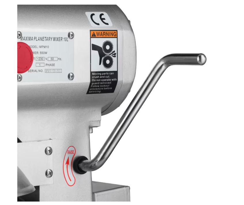 Mixer profesional cu 3 viteze 5 kg de aluat, 10 litri [11]