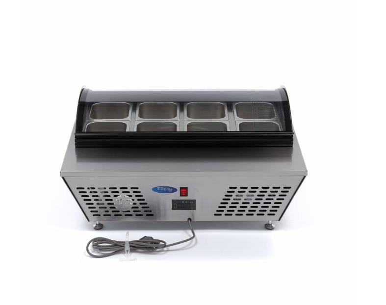 Saladeta/masa rece din inox 67 litri, 8 x GN 1/6 [5]