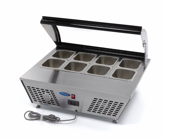 Saladeta/masa rece din inox 67 litri, 8 x GN 1/6 [2]