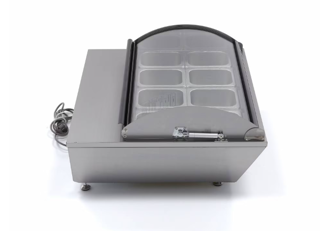 Saladeta/masa rece din inox 67 litri, 8 x GN 1/6 [3]