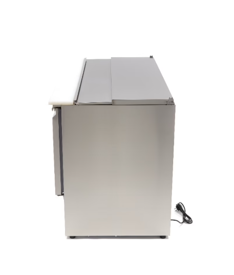 Saladeta/masa rece din inox cu 3 usi 400 litri [3]