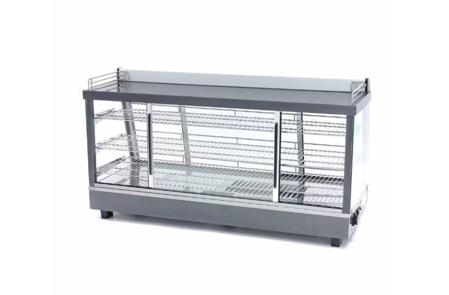 Vitrina calda cu 3 rafturi 122x66 cm, 186 litri [3]