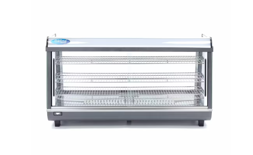 Vitrina calda cu 3 rafturi 122x66 cm, 186 litri [5]