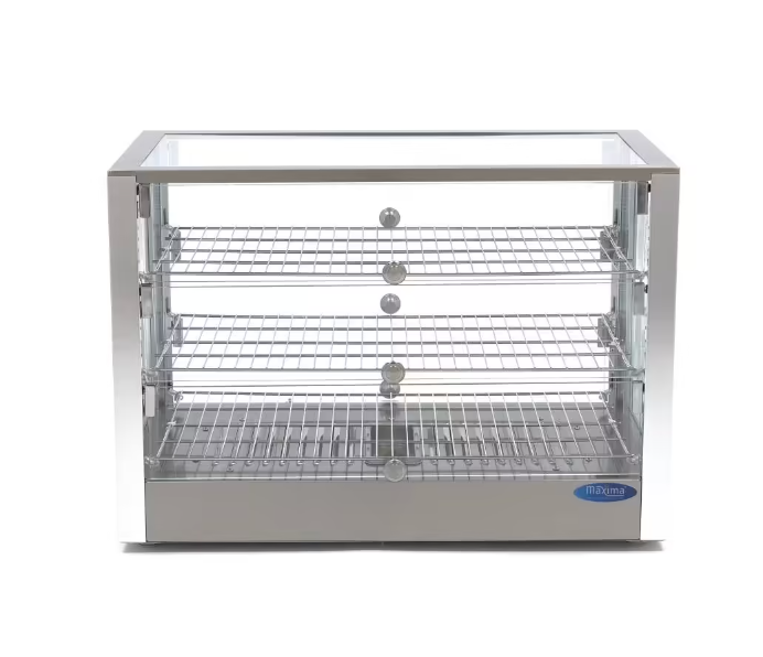 Vitrina calda cu 3 rafturi 70x50 cm, 115 litri [5]