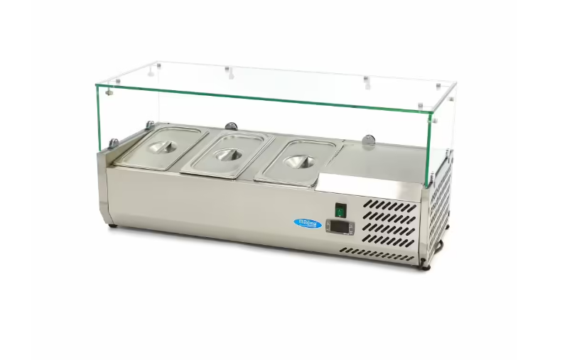 Vitrina frigorifica de sticla 3 x 1/3 GN 95x44 cm [1]