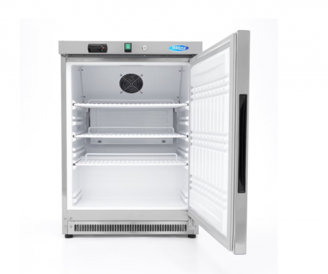 Frigider din inox cu 3 rafturi, 200 litri [4]