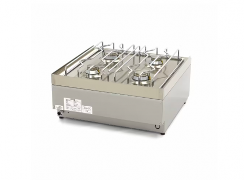 Aragaz profesional pe gaz 17000W, 60x60 cm [2]