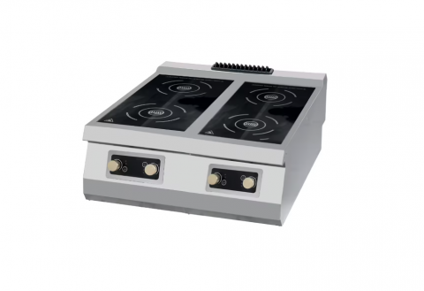 Plite cu inductie - Plita electrica cu inductie cu 4 arzatoare 90 cm, 14000W