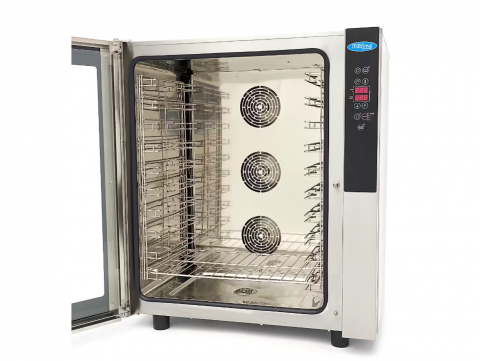 Cuptor electric digital cu aburi, potrivit pentru 10 tavi (60x40cm), 11800W [5]
