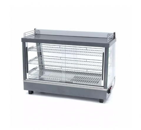 Vitrina calda cu 3 rafturi 92x66 cm, 136 litri [1]