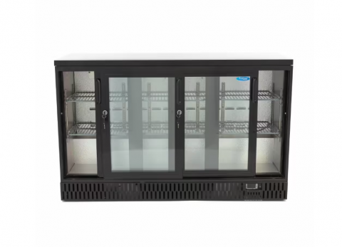 Vitrina frigorifica pentru bar cu 3 usi glisante, 341 litri [3]