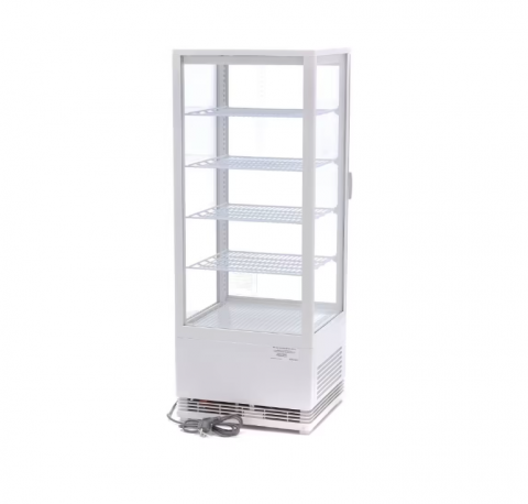 Vitrina frigorifica alba cu 4 rafturi, 98 litri [2]