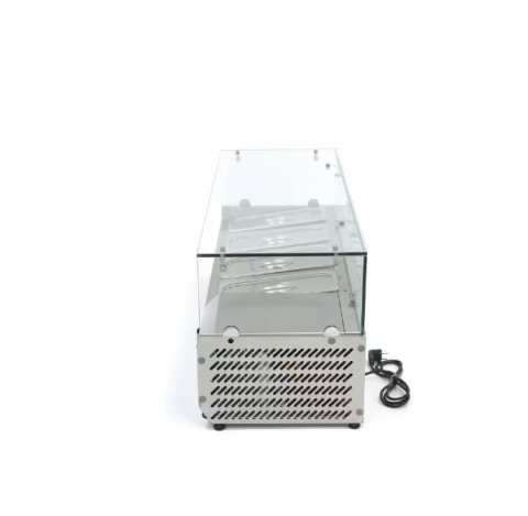 Vitrina frigorifica de sticla 4 x GN 1/3 120x44 cm [4]