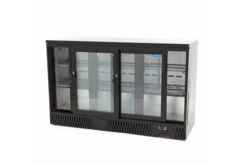 Vitrina frigorifica pentru bar cu 3 usi glisante, 341 litri [4]
